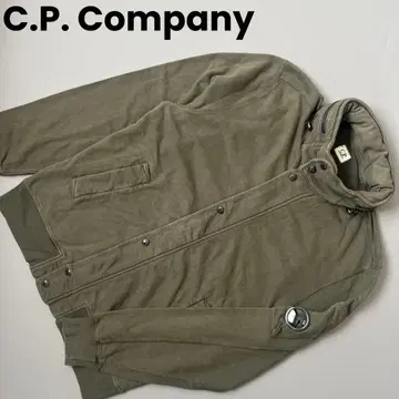 C.P. Company 씨피 컴퍼니 고글 자켓 카키 L
