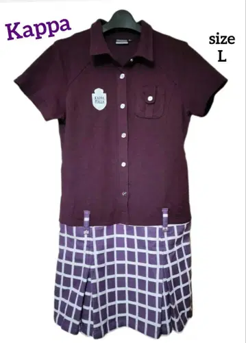 카파 골프웨어 폴로 원피스 가을/겨울 퍼플 L