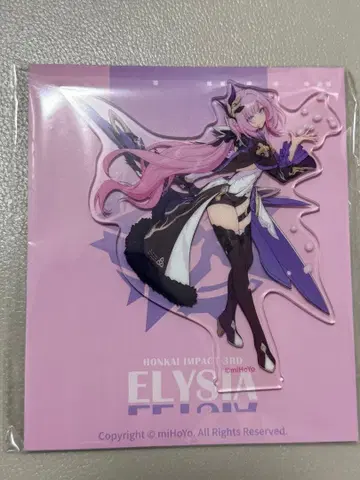 붕괴 3rd 아크릴 스탠드 공식 정품 엘리시아 AS03