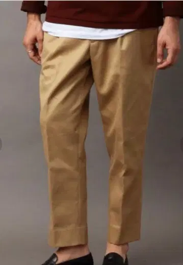 Beauty&youth 와이드 테이퍼드 앵클 팬츠