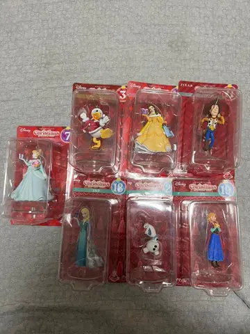 디즈니 오너먼트 복권 *2024 크리스마스* 7종 세트