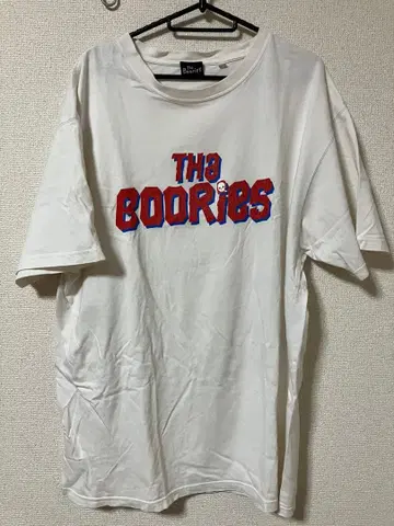 THE BOORIES 그래픽 T셔츠 화이트