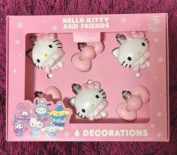 헬로키티 크리스마스 오너먼트 세트 6개입