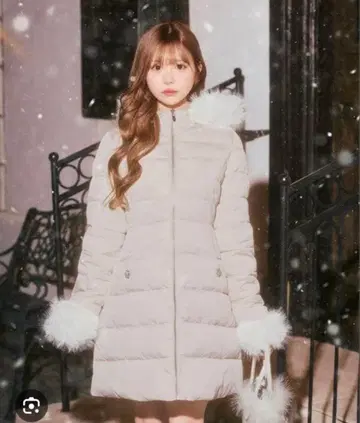 미셸 마카롱 미쿠비레 페이크 다운 자켓 XS