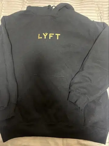 LYFT 후드 부착 맨투맨 블랙 [레어 2021년]