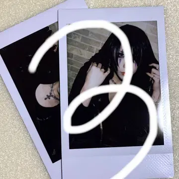 KAKUMAY 마코 정기 공연 카오나시 폴라로이드 2장 세트