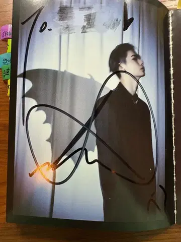 ENHYPEN 니키 친필 사인