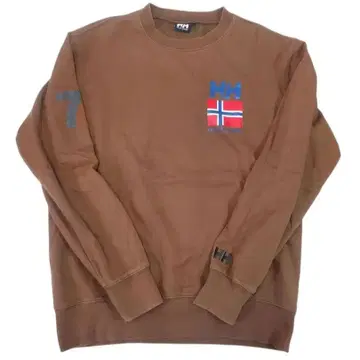 HELLY HANSEN 헬리한센 맨투맨 트레이닝복 노르웨이 국기