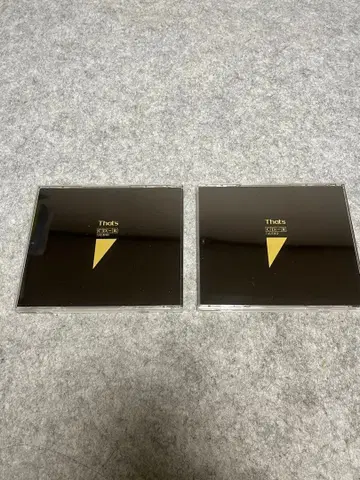 태양 유전 That's CD-R 16배속 74분 금 라벨 2매 세트