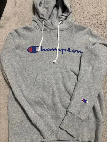 Champion 그레이 후드티 스웨트 팬츠 세트 S 사이즈