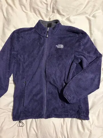 THE NORTH FACE 플리스 자켓 보라색