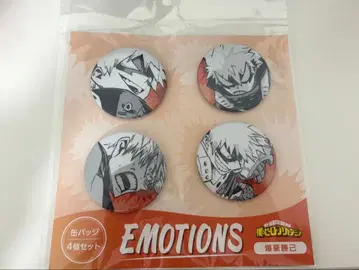 나의 히어로 아카데미아 히로아카 바쿠고 카츠키 EMOTIONS 캔뱃지