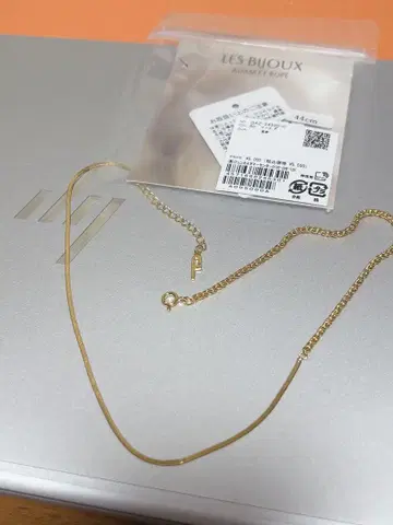 LES BIJOUX 골드 목걸이 41cm