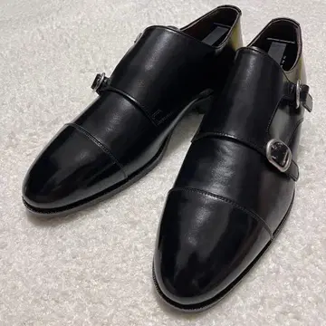 BEAMS HEART 더블 몽크 스트랩 드레스 슈즈 비즈니스 슈즈