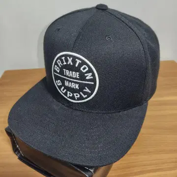 컨디션 최상 거의 미사용 Brixton 브릭스톤 야구 모자 블랙