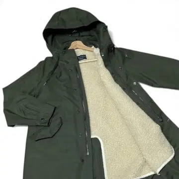 MACPHEE 모즈 코트 보아 라이너 포함 카키 34 사이즈