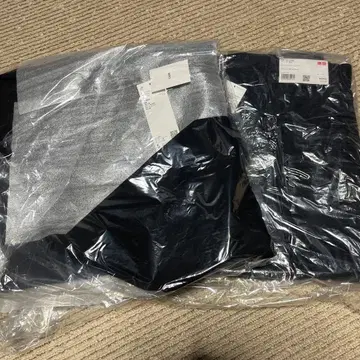 유니클로 U 오버 사이즈 컬러 데님 자켓 와이드 핏 컬러 청바지