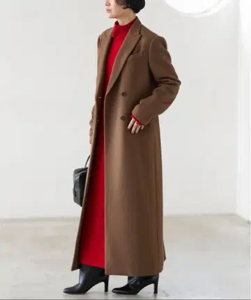 VERMEIL par iena 체스터 코트 브라운