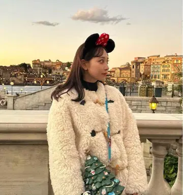 르에마 Le.ema 보아 아우터 한정판 블루종