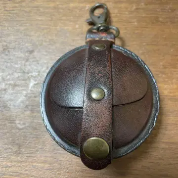 독일제 핸드메이드 천연 가죽 코인 케이스