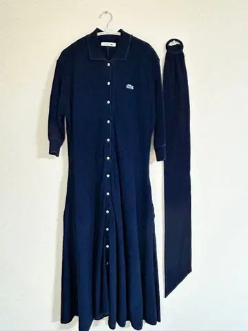 새상품급 LACOSTE 데님 인디고 원피스 EF053EL