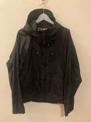 Ten-C 나일론 자켓 후드티 블랙 OJJ 48 텐시