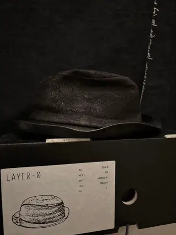 LAYER-0 레더 햇