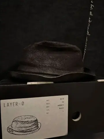 LAYER-0 레더 햇