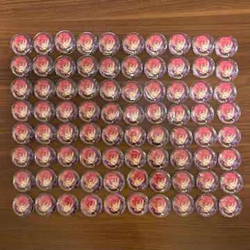 앙스타 피처 스카우트 캔뱃지 2021 사카사키 나츠메 80개 커버 포함