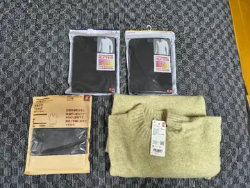 히트텍 T x 2 수플레얀 크루넥 스웨터 울 셔츠 S사이즈