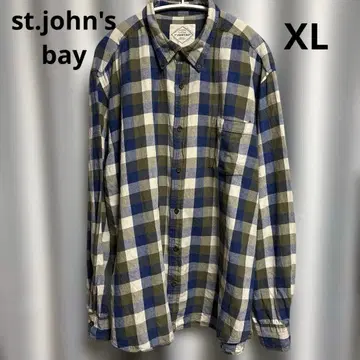 [ st.john's bay ] 세인트 존스 베이 플란넬 셔츠 좋은 배색