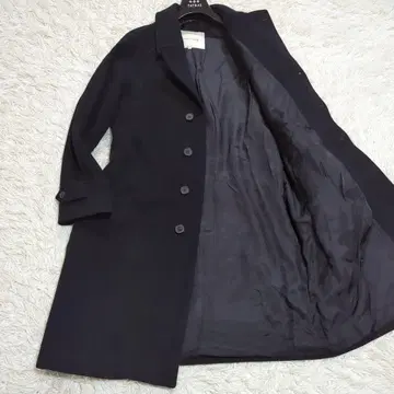 새상품급 매킨토시 화이트 택 체스터 코트 영국제 래글런 슬리브