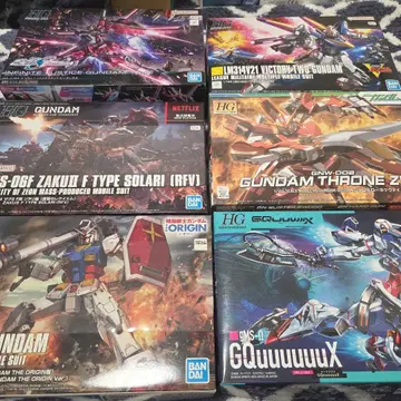 HG 건담 프라모델 묶음 판매