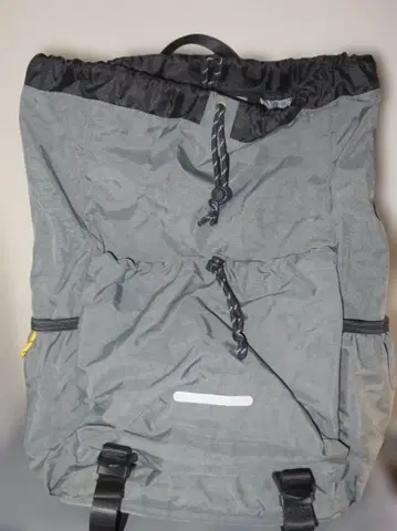 그레이 백팩 드로우 스트링