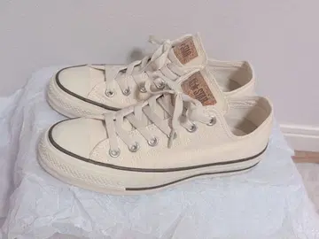 ALL STAR 아이보리 로우컷 스니커즈