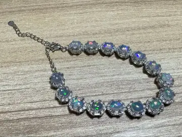 실버925 오팔 팔찌