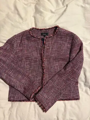 Theory 노카라 트위드 자켓 사이즈 4