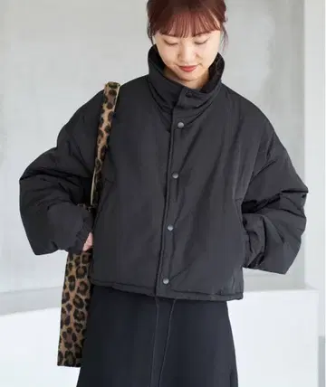 spic&span 패딩 쇼트 블루종