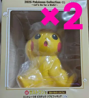 포켓몬 제일복권 라스트 원상 미니 트레이 포함 피카츄 소프트 비닐 피규어