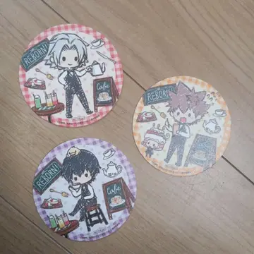 REBORN 카페 코스터 3개 세트