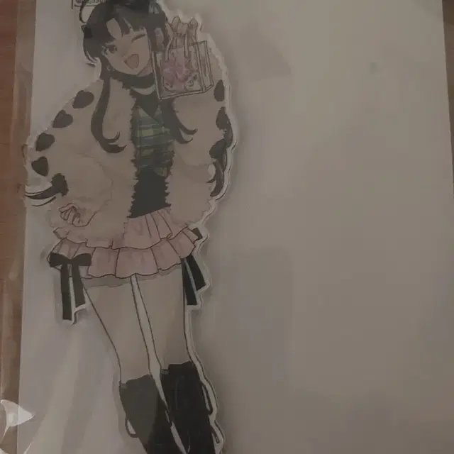 걸즈 밴드 크라이 아크릴 스탠드 스바루 일본 콜라보카페 제품