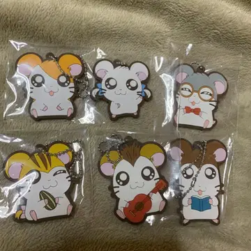 제일복권 꼬마햄찌 러버참 햄찌 리본쨩 6종 세트