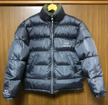 퍼스트 다운 리버서블 건메탈 올리브 그린