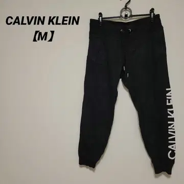 CALVIN KLEIN 조거 팬츠 [ M ] 여성용 블랙