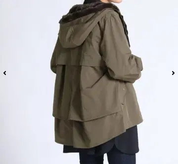 스콧 클럽 FENNEL 백 프릴 보아 블루종