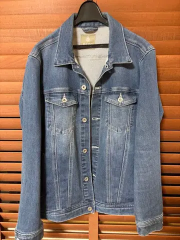 나노 유니버스 라이트 블루 데님 자켓