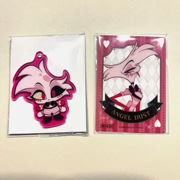 해즈빈 호텔 엔젤 아크릴 스탠드 & 클리어 카드