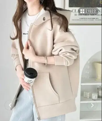 Classical Elf 마쉬멜로우감촉 인기 후드 부착 BIG 후드티