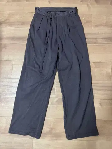 SHAREEF RAYON GABARDINE WIDE PANTS 사이즈 1