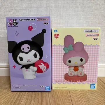 산리오 캐릭터즈 쿠로미 마이멜로디 2개 세트
